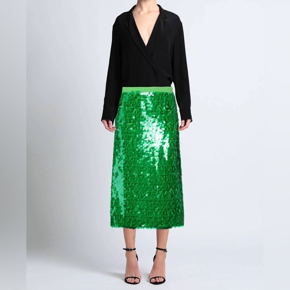 OTTOD´AME MIDI SKIRT),Specials : American Fashion Style Bags On Sale